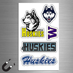 &ldquo;CustomCut&trade;&rdquo; 4&rdquo; x 6&rdquo; Full Colour Custom Shape Kiss-Cut Magnet Sheet